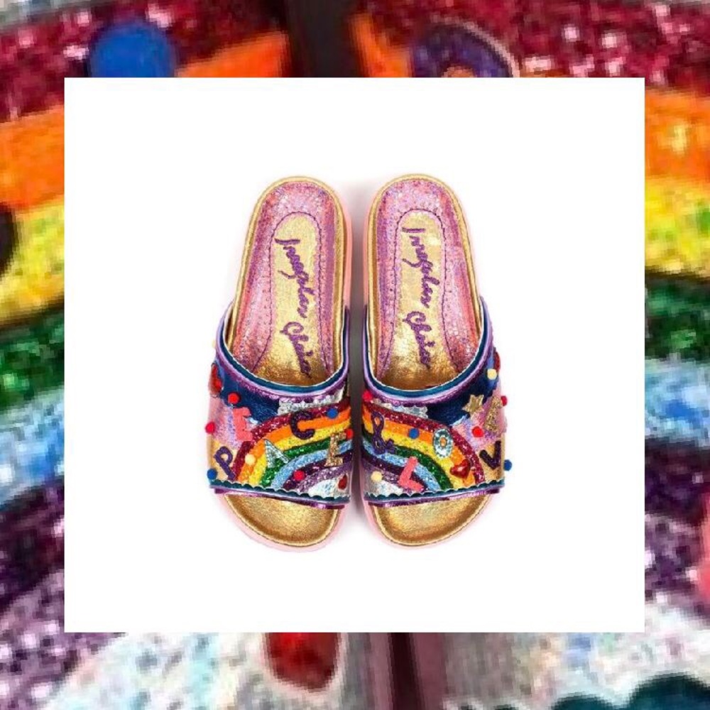 Irregular Choice Rainbow Sandals